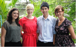 Above, me with fellow intern Andree Anne Mavrive, Legal Fellow Ben, and Prof Michelle Langlois at University of Phayao, and left, speaking at pre-trial detention workshop.