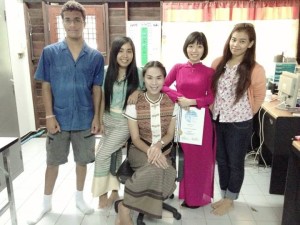 Good Memories with Lecturer from Vietnam
