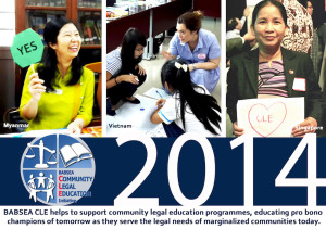 BABSEA CLE 2014 calendar promo