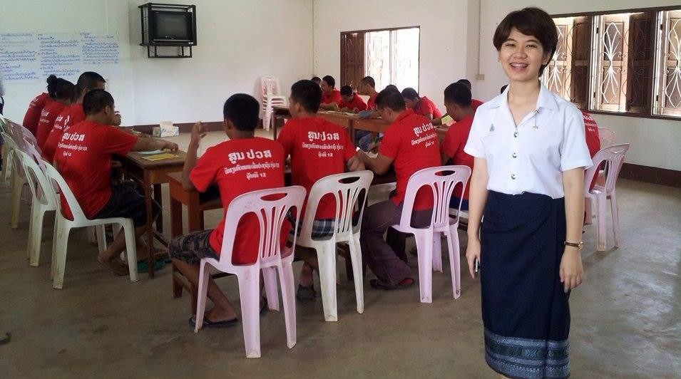 Community Teaching with Lao Law Students