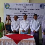 10. MOU signing between Dawei University Myanmar and BABSEA CLE_09.09.2014