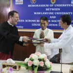 MOU Signing between Mawlamyine University and BABSEA CLE_15-07-15