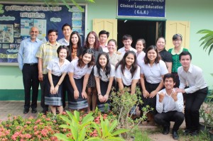 This photo taken after a presentation of Thai internship students (2)
