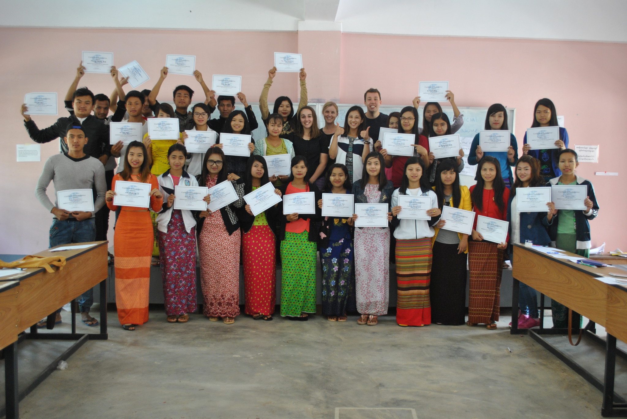 From Student to Trainer: Teaching CLE English in Myanmar