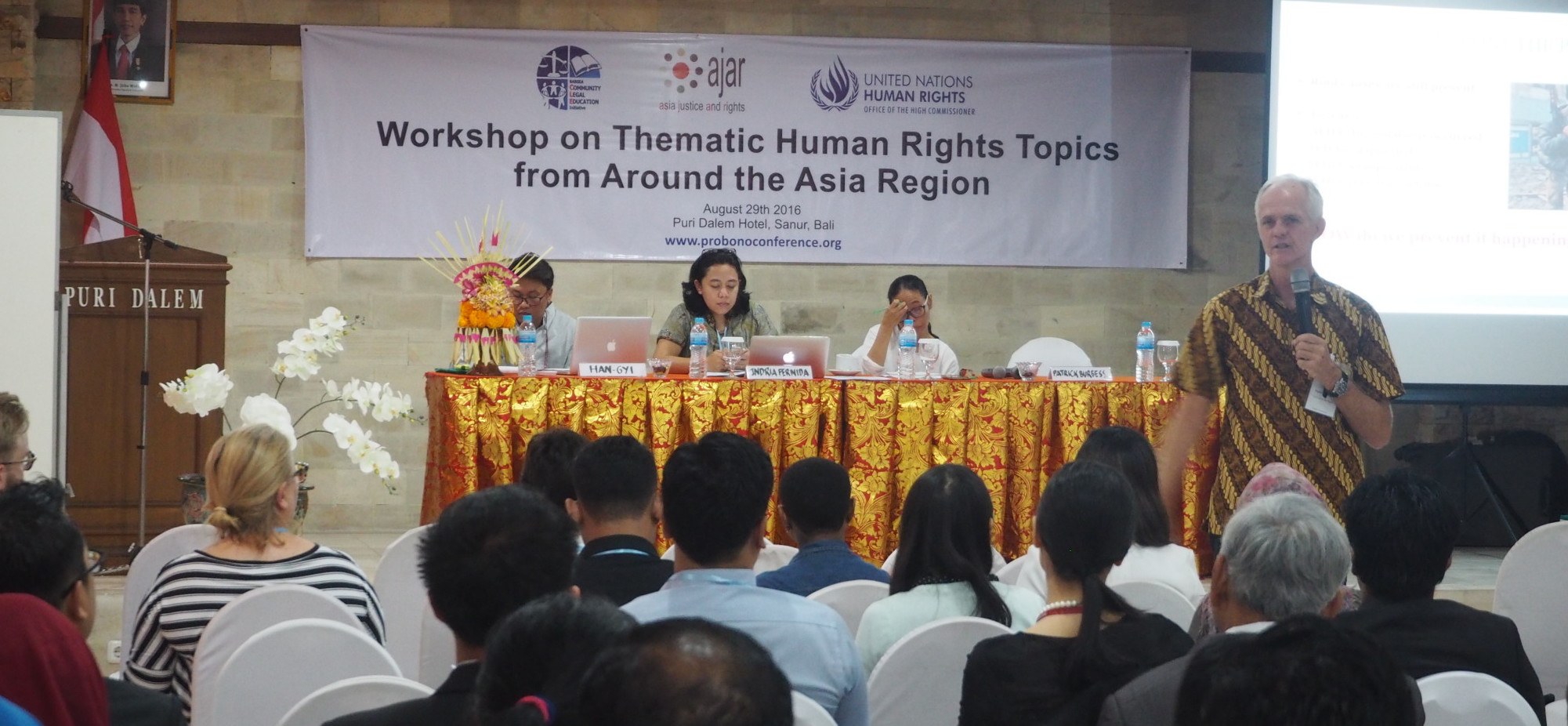 From Conflicts to Peace: Human Rights and Transitional Justice Workshop