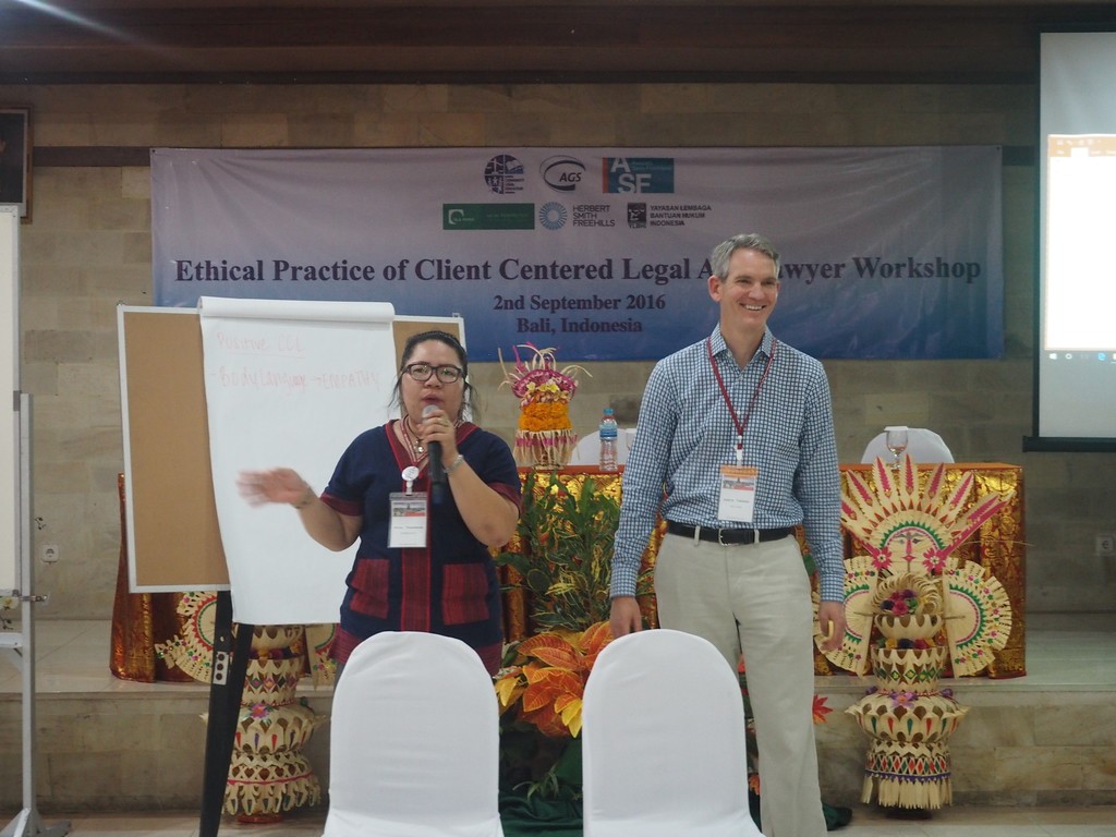 Expanding Client-Centered Lawyering in Bali, Indonesia